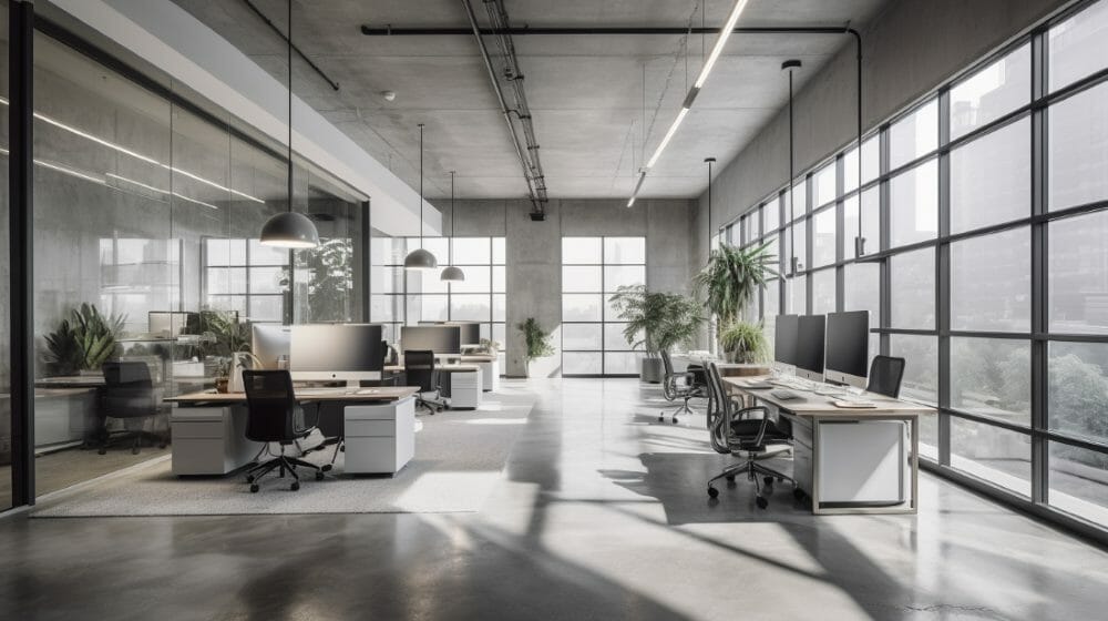 Interior view of Office Space 2
